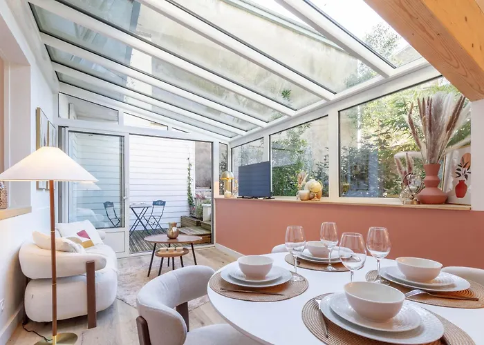 Appartement Le Bucolique - T3 Avec Jacuzzi, Veranda Et Jardin Pau